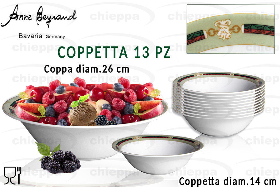 COPPETTA 13PZ    DECO' 2411 $*