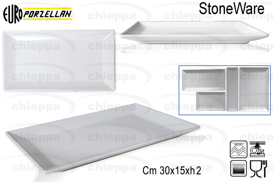 RETTANGOLARE P.30X15 BCO  OTSU