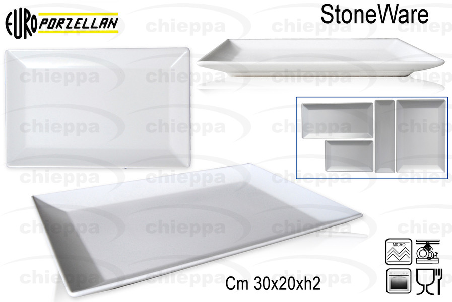 RETTANGOLARE P.30X20 BCO  OTSU