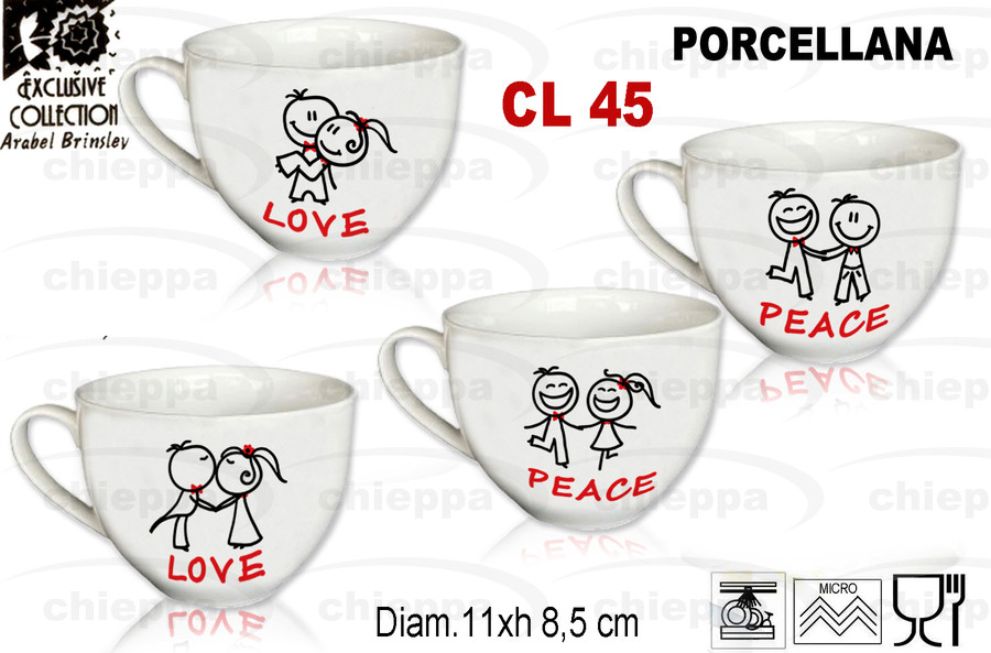 LATTE JUMBO PEACE&LOVE C113527