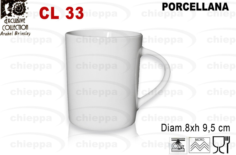 MUG CL.33       BIANCO C113724