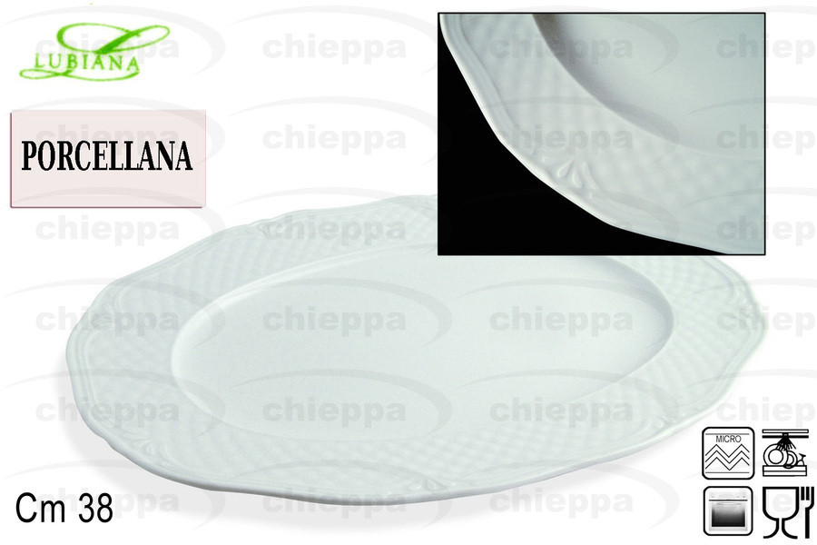 OVALE 38 BIANCO AFRODYTA 2662*