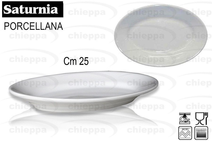 OVALE 25         BIANCO TIVOLI