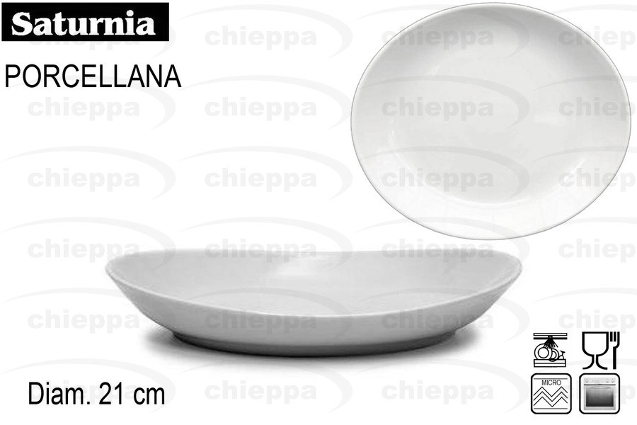 OVALE GONDOLA 21 BIANCO TIVOLI