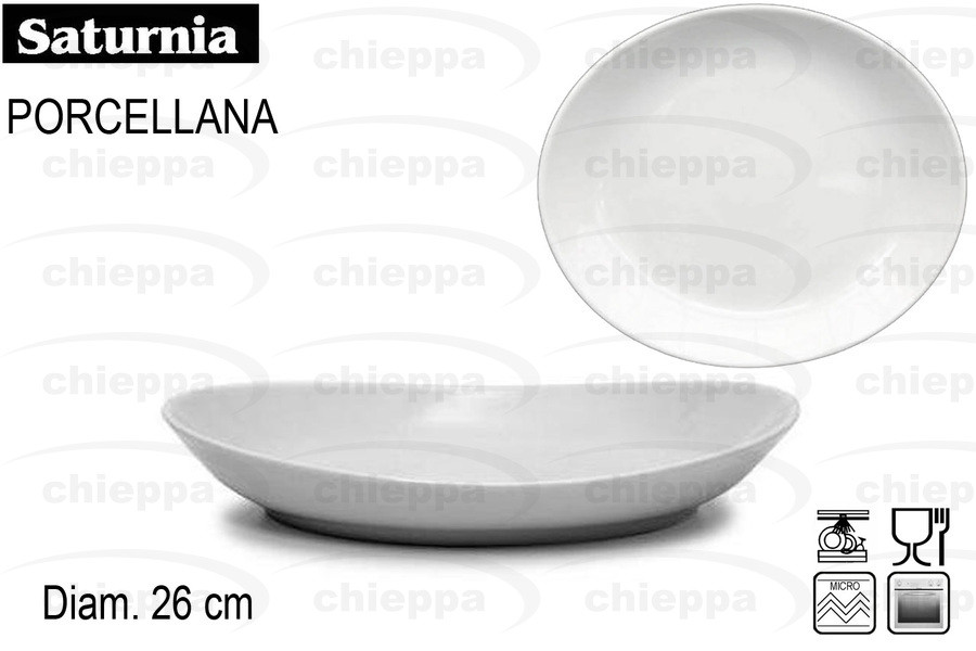 OVALE GONDOLA 26 BIANCO TIVOLI