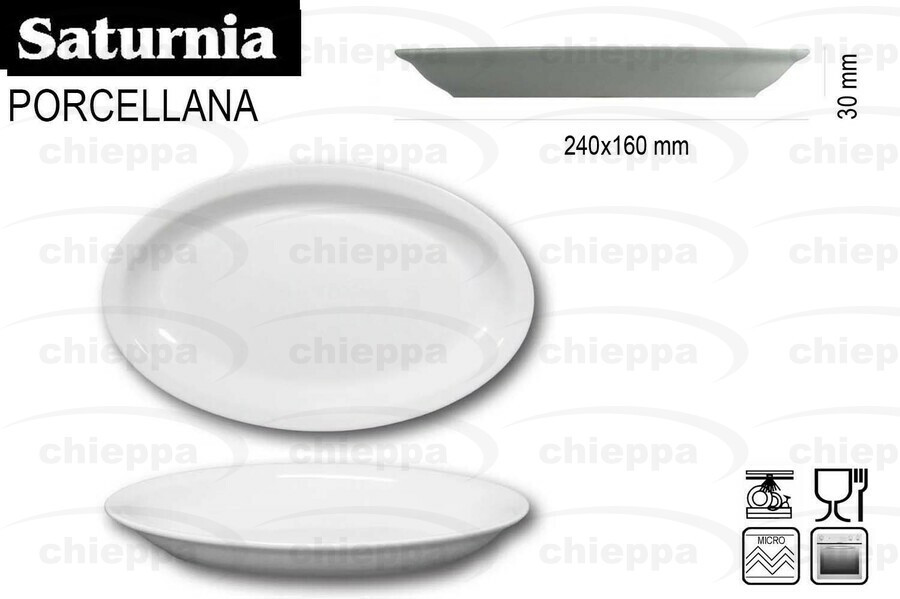 OVALE 24           BIANCO ROMA