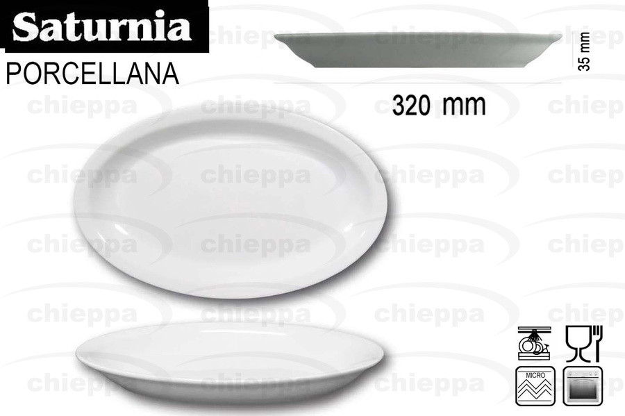 OVALE 32           BIANCO ROMA