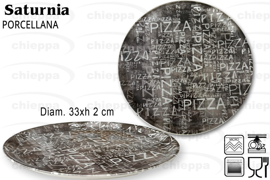PIZZA 33 NAPOLI   ITALIC BLACK