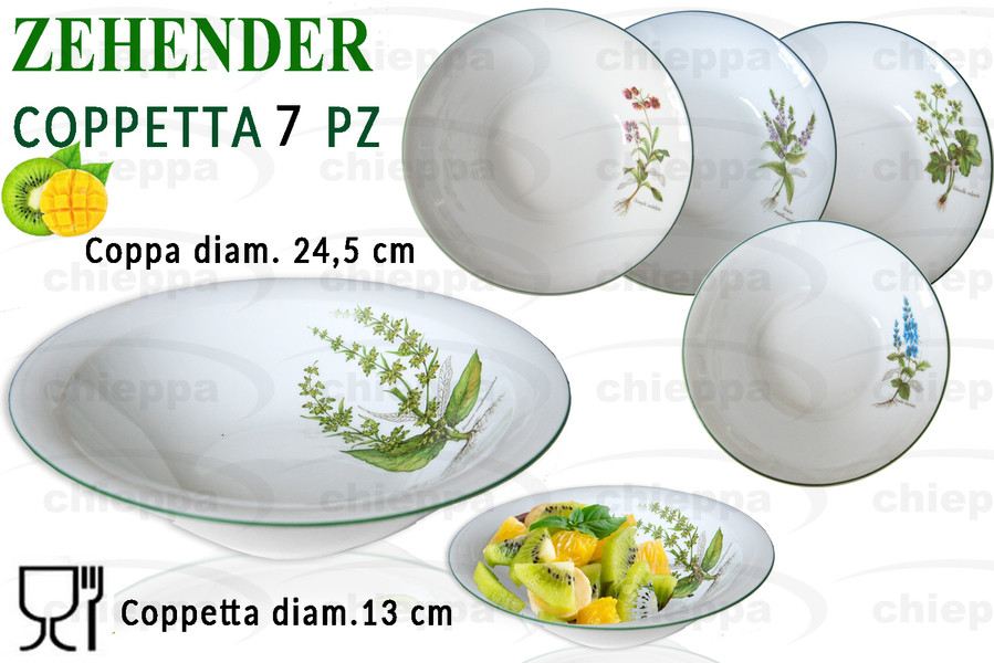 COPPETTA 7PZ   BOTANICA 3145$*