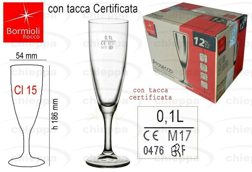 FLUTE CL15 TACC.PROSECCO 93110