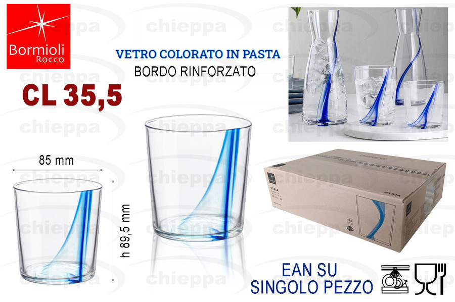ACQUA B.CL35,5 BLU STRIA 14409