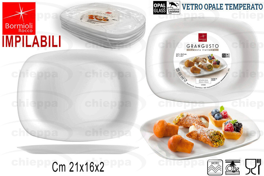 PASTIC.P 21X16 GRANGUSTO 31242