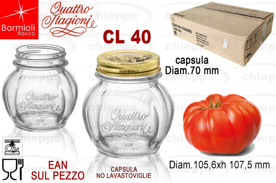 BARAT.C/CAPS.40CL POMODORO 4ST