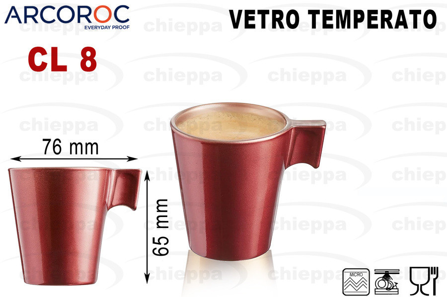 CAFFE'T.8CL RED FLASHY   V2753