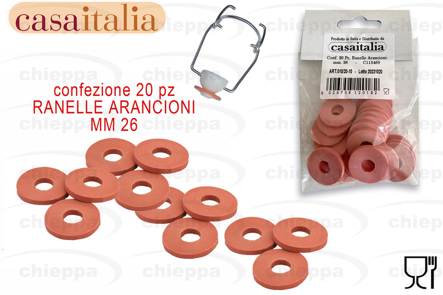 RANELLE 20PZ ARANCIO   C113469