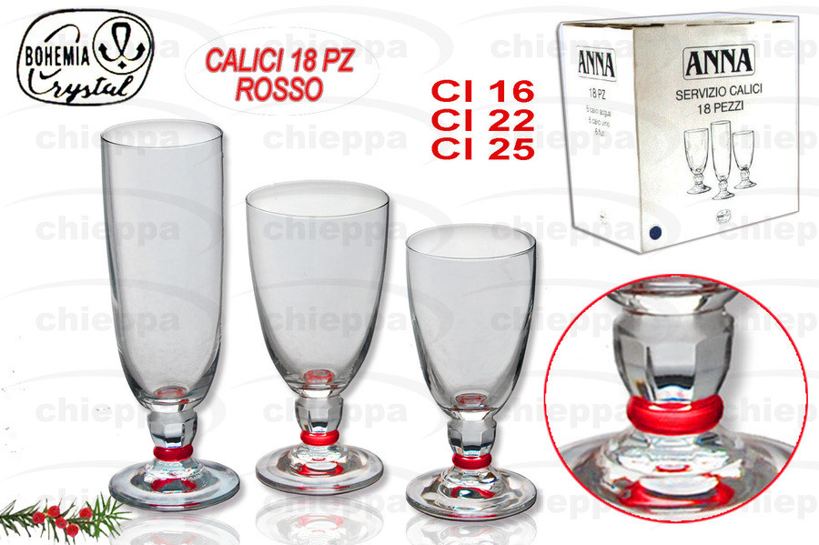 CALICE 18PZ      G.ROSSO ANNA*