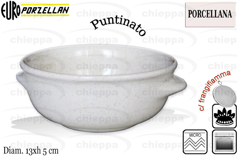 TEGAME 13X5  PUNTINATO L109-13