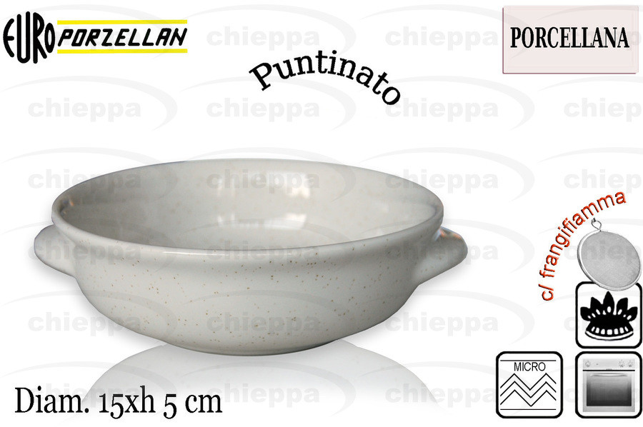 TEGAME 15X5  PUNTINATO L109-15