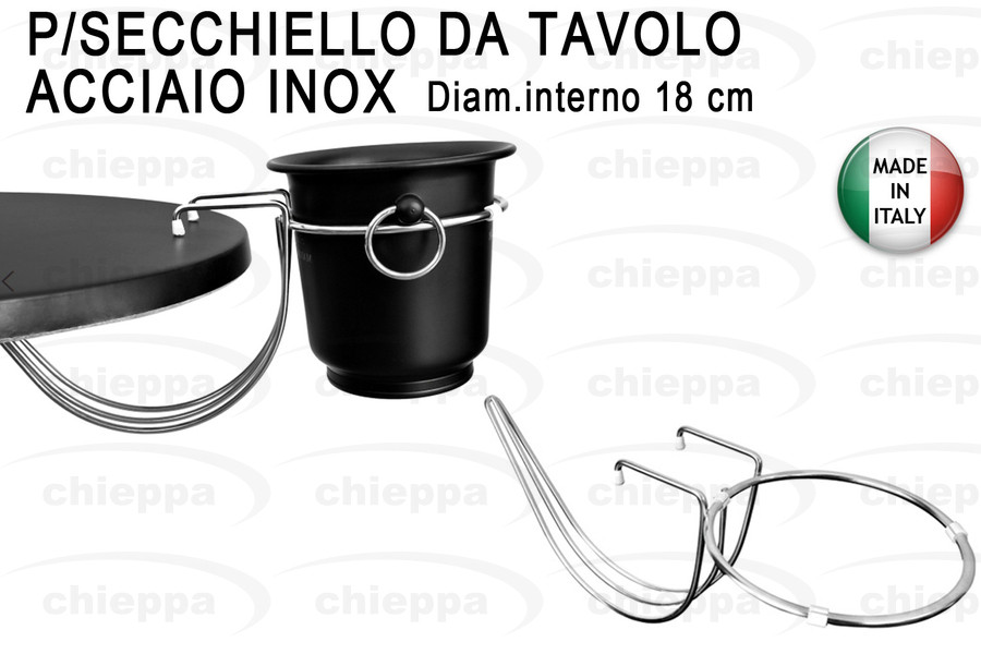 P/SECCHIELLO TAVOLO INOX   151