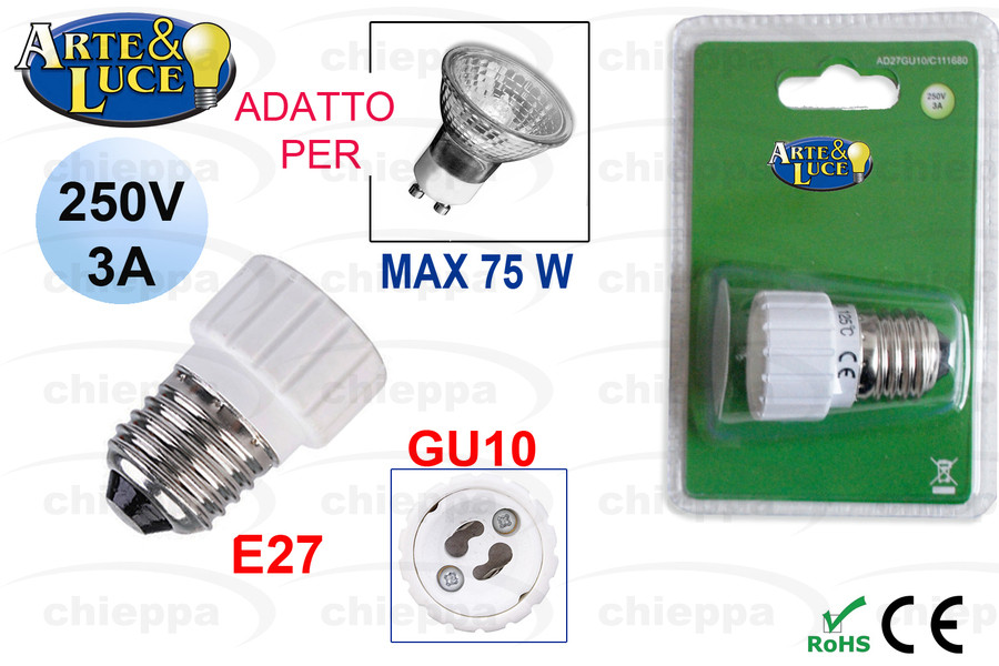 ADATT.P/LAMP.E27/GU10 C111680*
