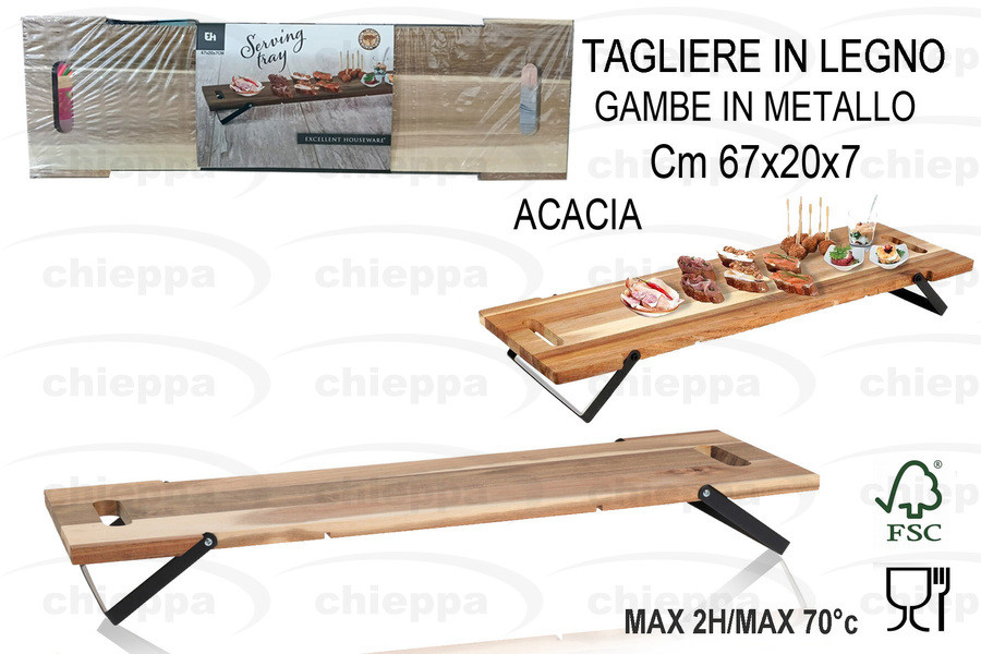 VASSOIO 67X20 ACACIA 170490440