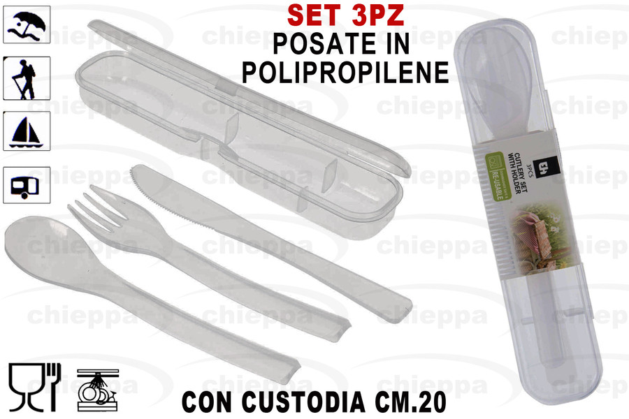 POSATE 3PZ C/CUSTOD. 101002490