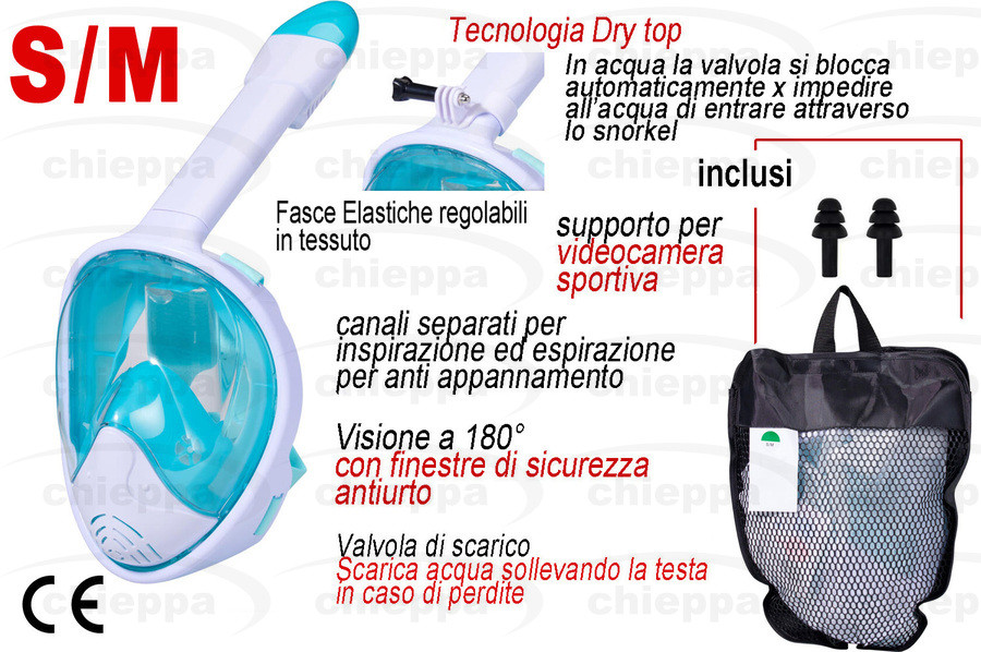 MASCHERA FACCIA S/M  S60000080