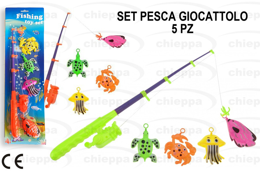PESCA SET 5PZ GIOCO  S34880240