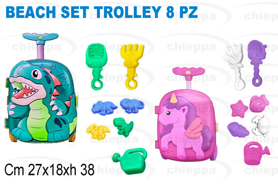 TROLLEY SET 8PZ MARE SZ1150180