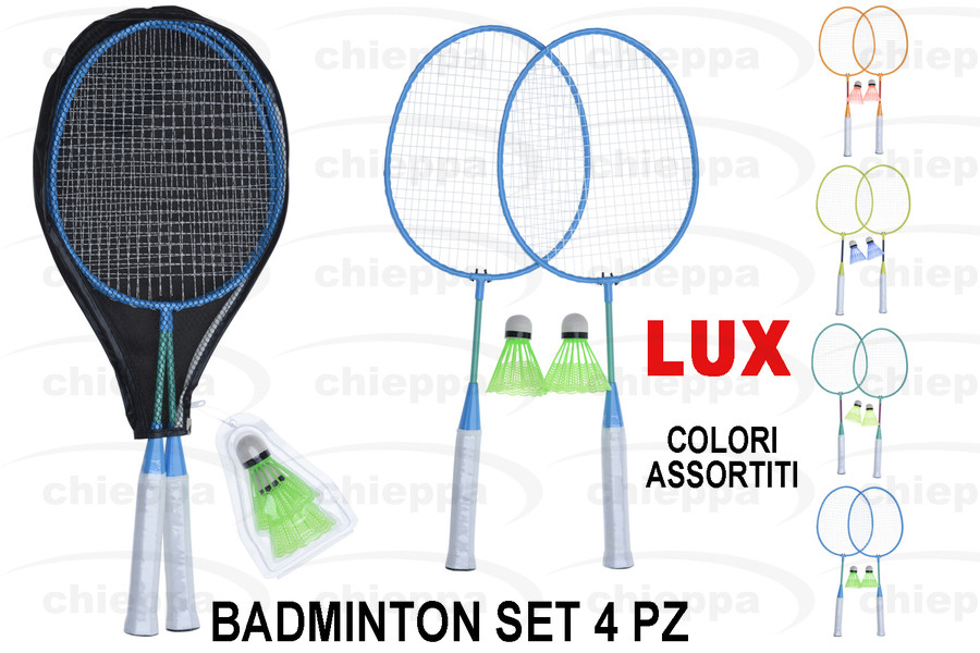 BADMINTON SET 4 PZ.  S04100100