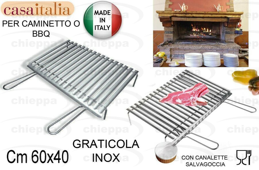 GRATIC.CAM.60X40INOX C106105 *