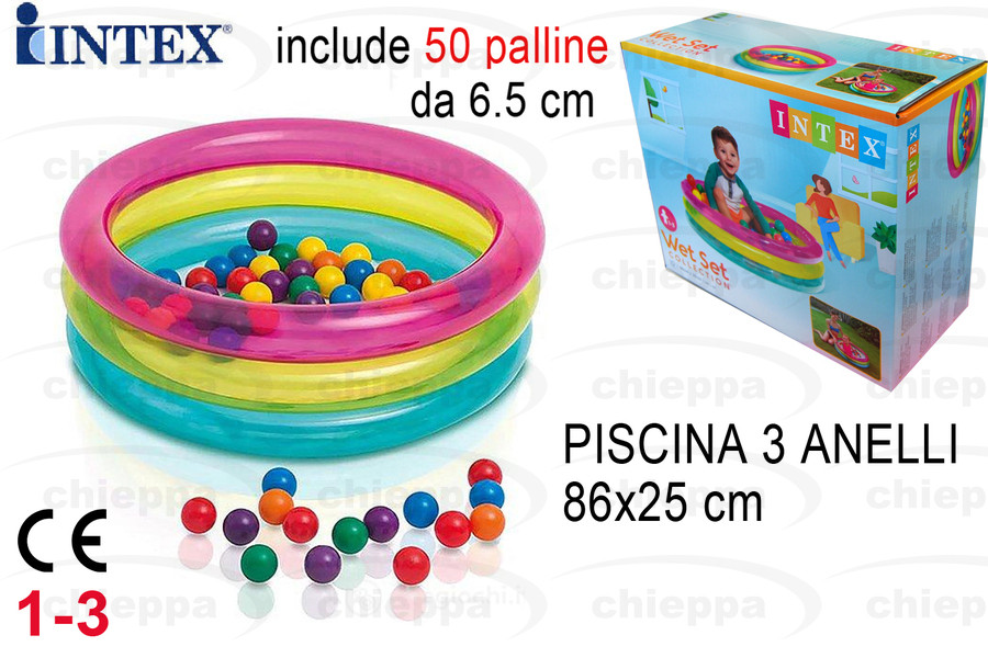 PISCINA+50 PALLINE CM.86 48674