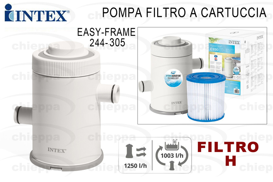 POMPA PISCINA + FILTRO H 26602