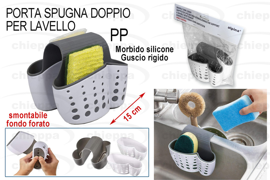P/SPUGNA DOPPIO LAVELLO  12657