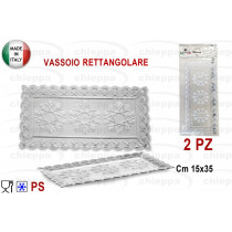 VASSOIO 15X35 2PZ DIAMAT.282/2