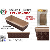 STAMPO PLUMCAKE 2PZ CARTA  409