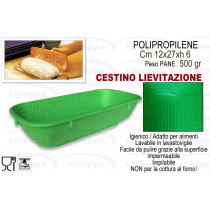 CESTO LIEVITAZ.PANE GR500 RETT
