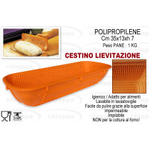 CESTO LIEVITAZ.PANE KG1  RETT.