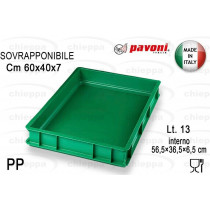 CASSA 60X40X7 VERDE  E6407FLVR