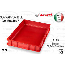 CASSA 60X40X7 ROSSA  E6407FLRS