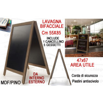 LAVAGNA 55X85 BIFACCIALE 39166