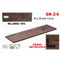 VASSOIO GN 2/4 F.LEGNO   E2410