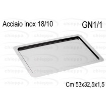 VASSOIO GN 1/1 INOX      11100
