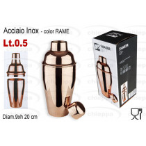 SHAKER CL50 INOX/RAME    93211