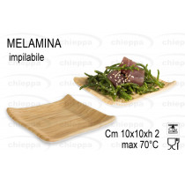 VASSOIO 10X10X2 BAMBOO 84803**