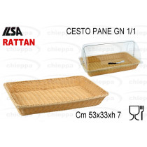 CESTO PANE GN 1/1 RATTAN  2404