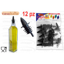 TAPPO VERSAT.12PZ NERO C109546