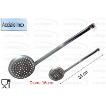SCHIUMAROLA 16 UN.INOX    265=