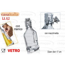 BOTTIGLIA 0,2 C/MANICO C113010