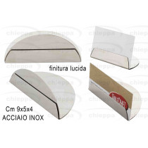P/BIGLIETTI INOX         12520